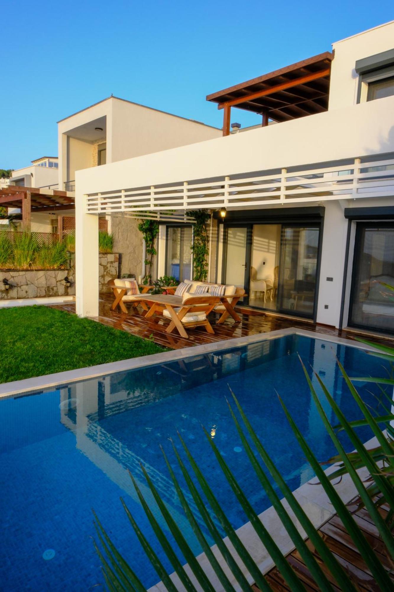 Villa Aleph-Kiralik Muestakil Havuzlu Luex Villa Bodrum ภายนอก รูปภาพ