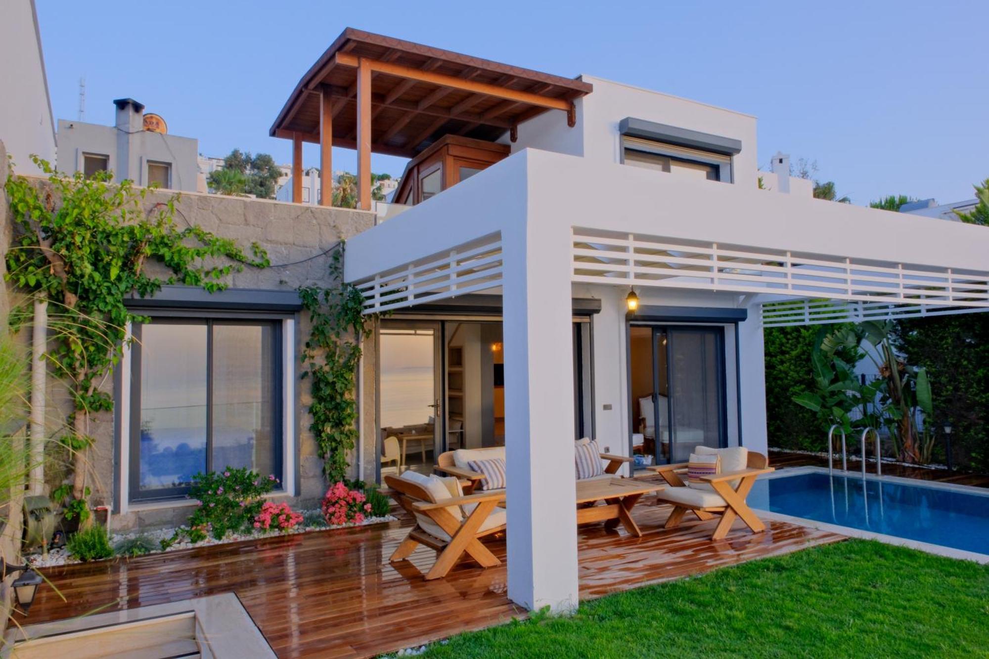 Villa Aleph-Kiralik Muestakil Havuzlu Luex Villa Bodrum ภายนอก รูปภาพ